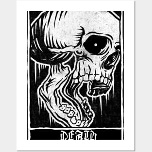 Death Skull Posters and Art